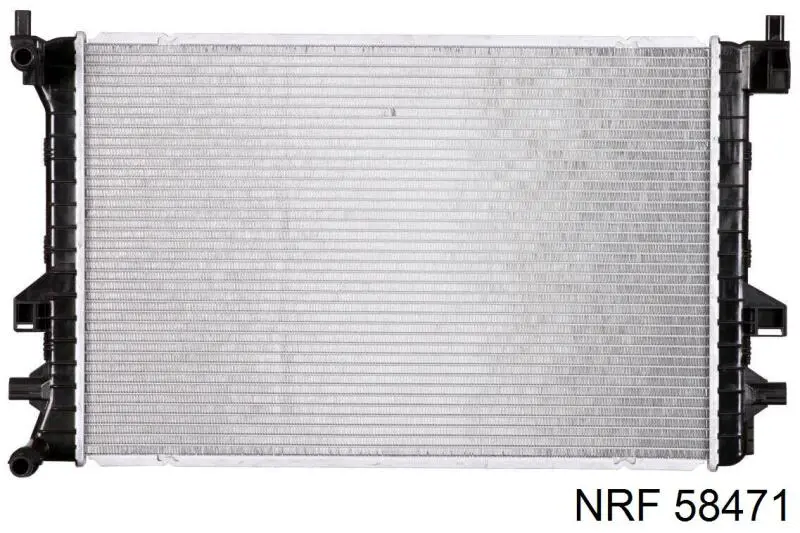 Radiador, refrigeración del motor adicional 58471 NRF