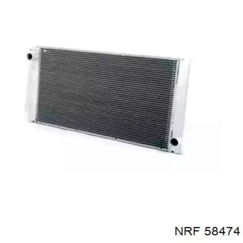 Купить 58474 NRF Радиатор водяной