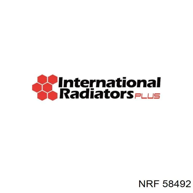 Купить 58492 NRF Радиатор водяной