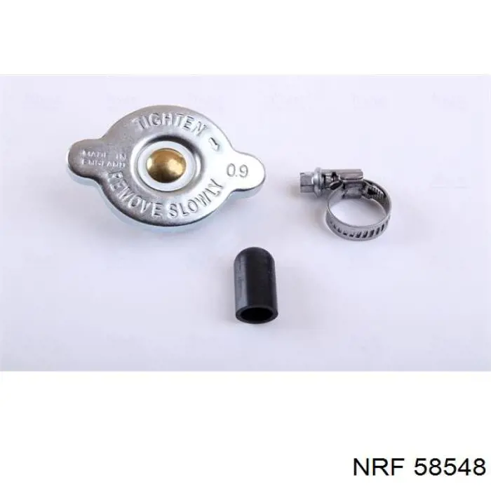58548 NRF Radiador de esfriamento de motor