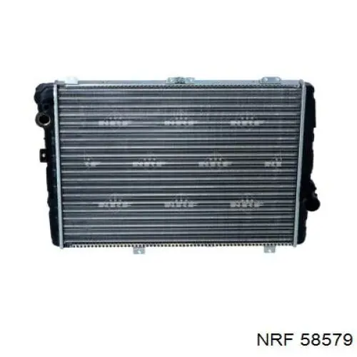 Радиатор охлаждения двигателя на Audi 80  81, 85, B2