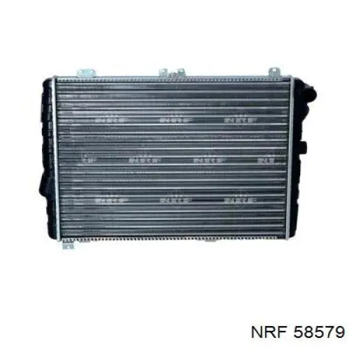 Радіатор охолодження двигуна 58579 NRF