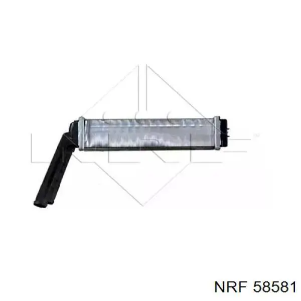 Radiador de calefacción 58581 NRF