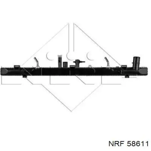 Радиатор охлаждения NRF 58611