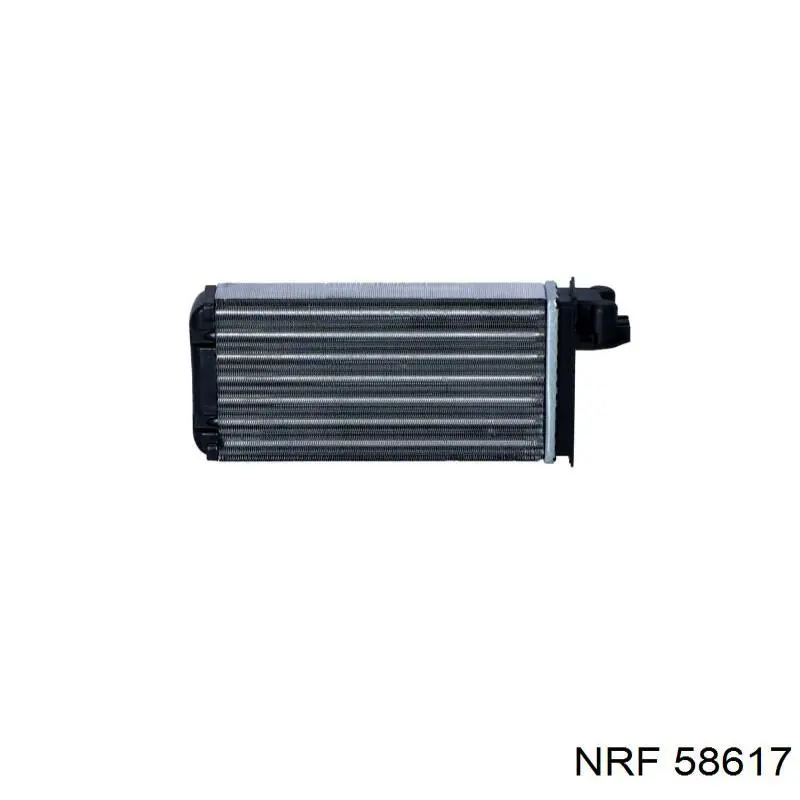 Radiador de calefacción 58617 NRF