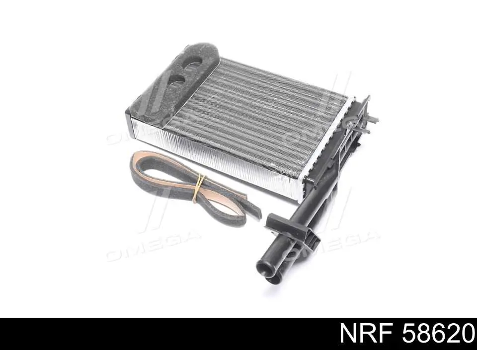 Радиатор печки (отопителя) на Renault 21 B48