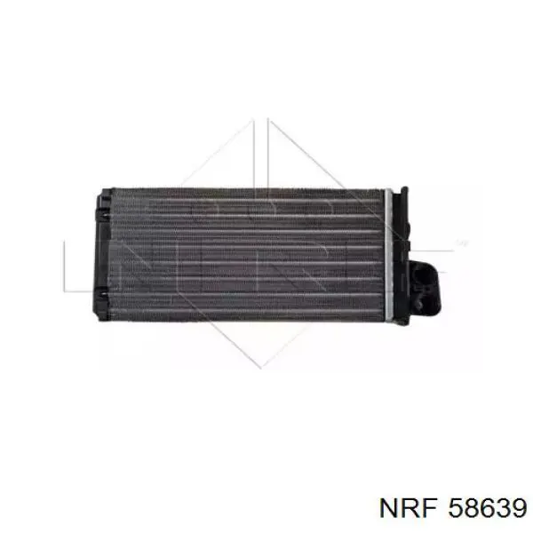 Radiador de calefacción 58639 NRF