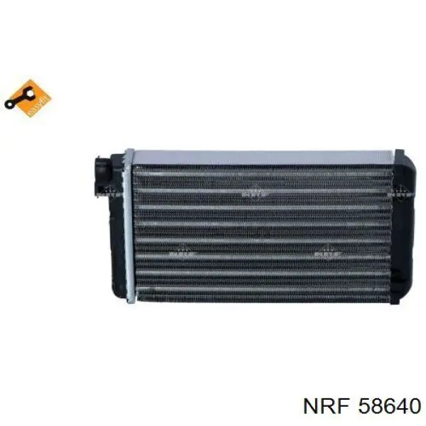 58640 NRF радиатор печки