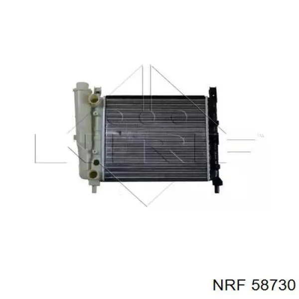 Radiador refrigeración del motor 58730 NRF