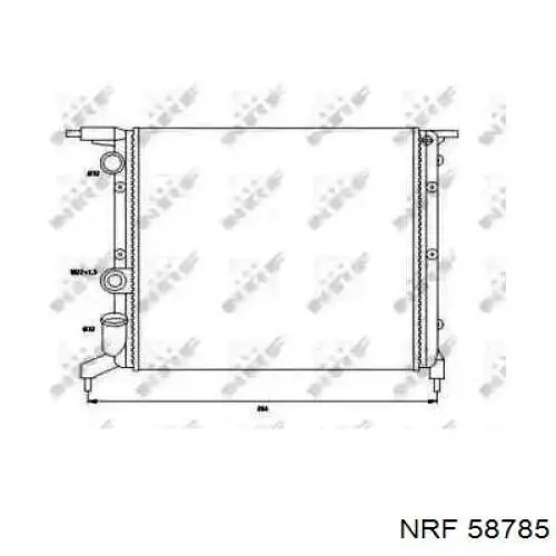 Радиатор 8660000466 Renault (RVI)