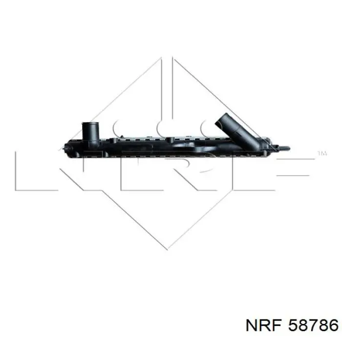 58786 NRF Радиатор основной