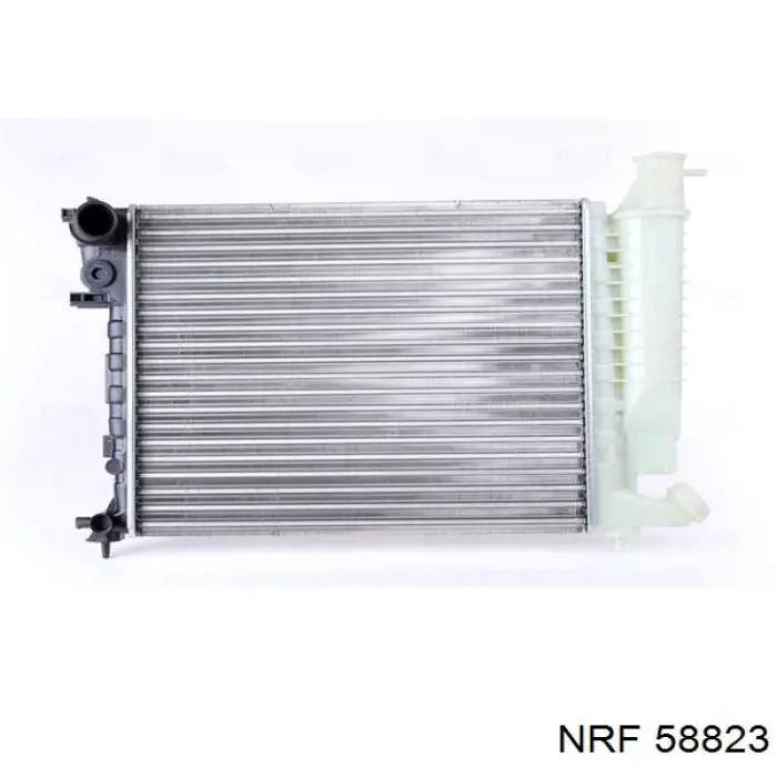 Радиатор охлаждения двигателя NRF 58823 цена, от 57.82 USD