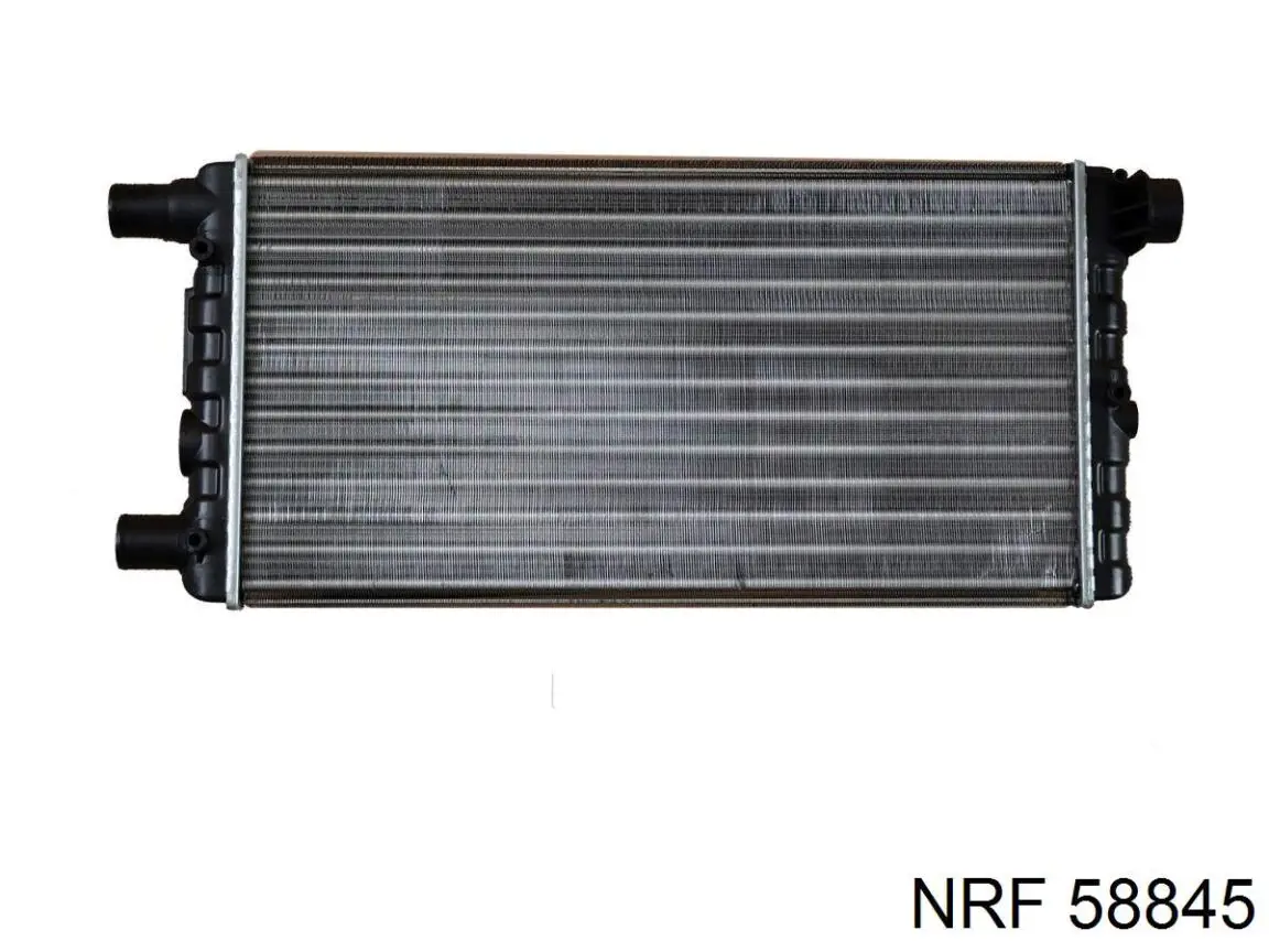 Радиатор охлаждения двигателя NRF 58845 цена, от 29.12 USD