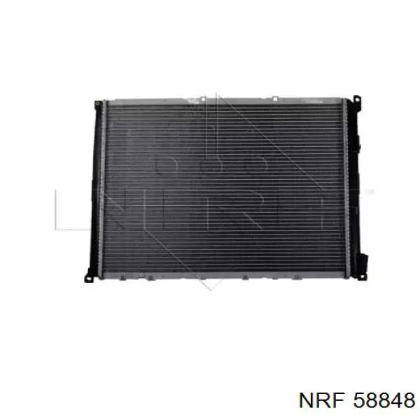 Радиатор охлаждения двигателя NRF 58848 цена, от 105.77 USD