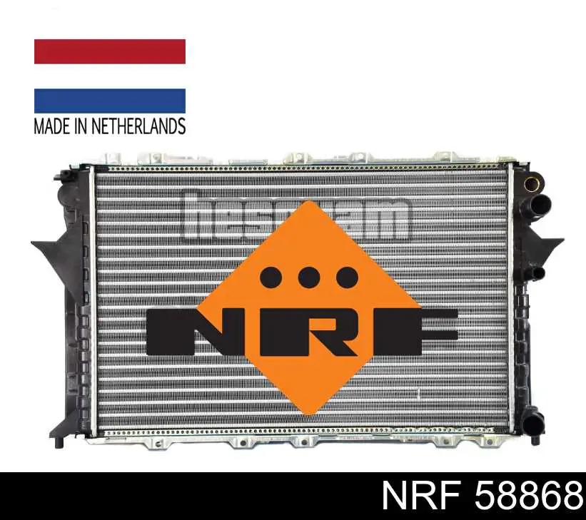 58868 NRF радиатор