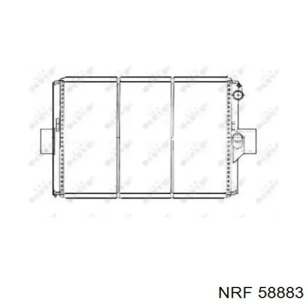 Радиатор охлаждения NRF 58883