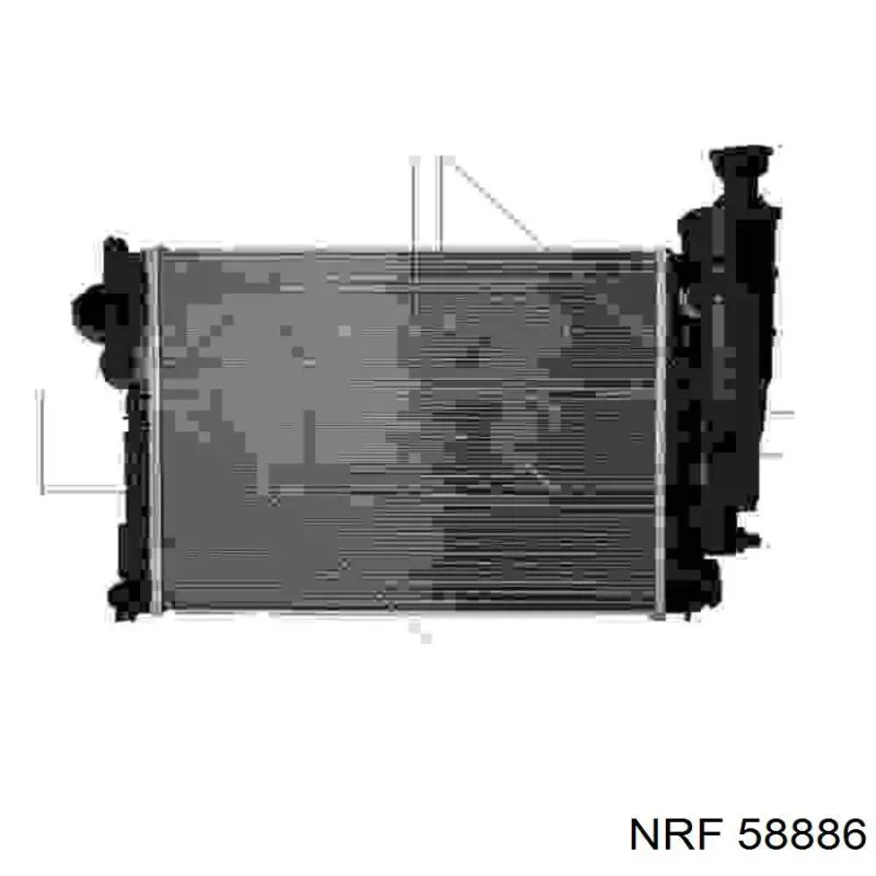 Радиатор 58886 NRF