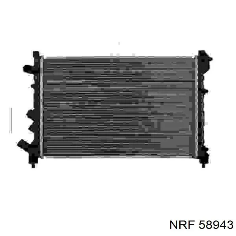 58943 NRF радиатор