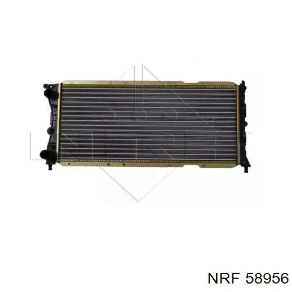 Radiador refrigeración del motor 58956 NRF