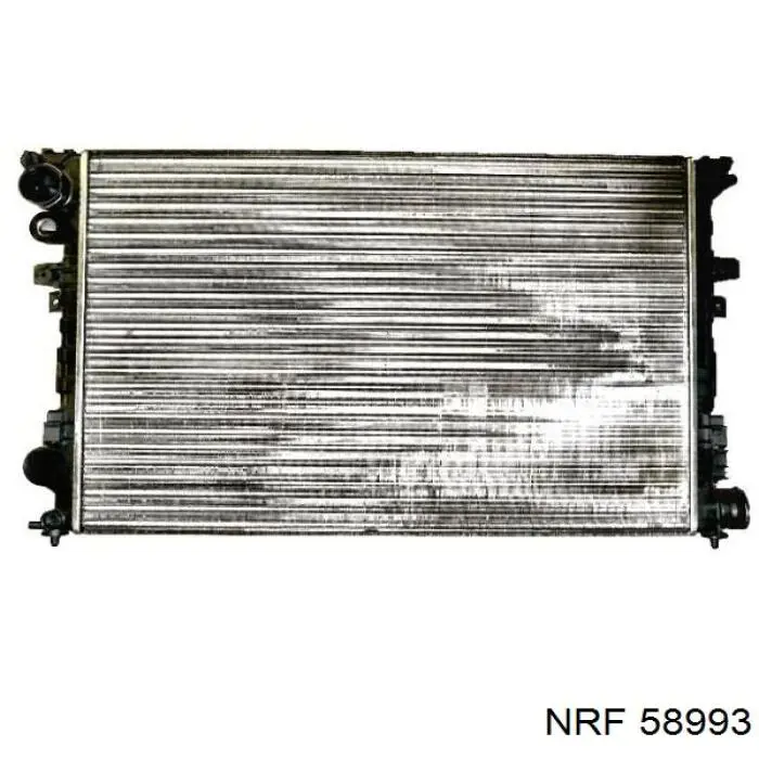 Radiador refrigeración del motor 58993 NRF
