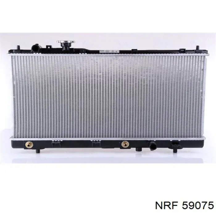 Radiador refrigeración del motor 59075 NRF