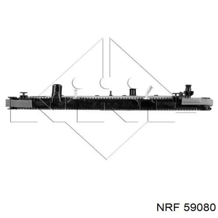 59080 NRF радиатор