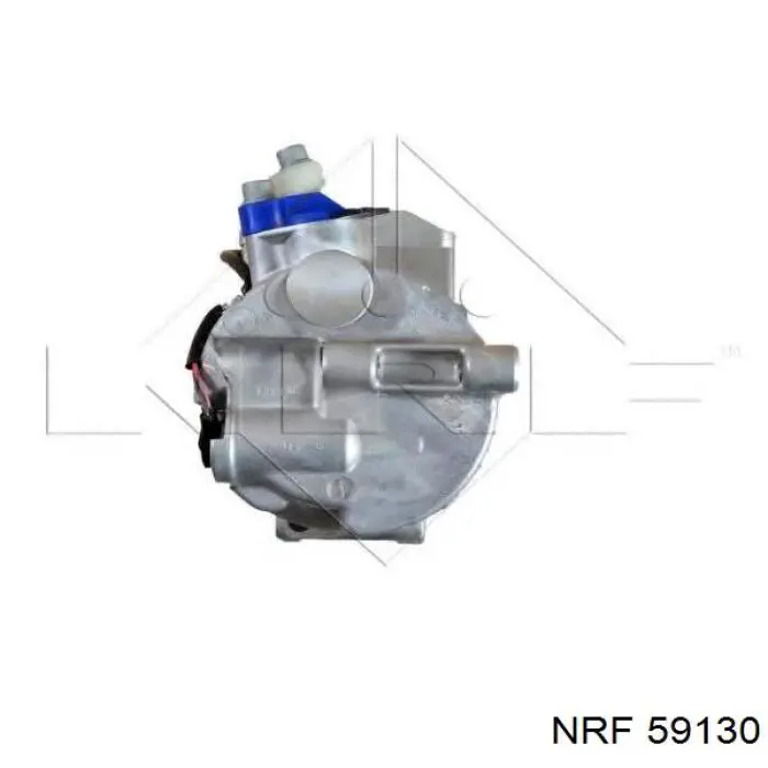 Купить 59130 NRF Радиатор охлаждения двигателя левый