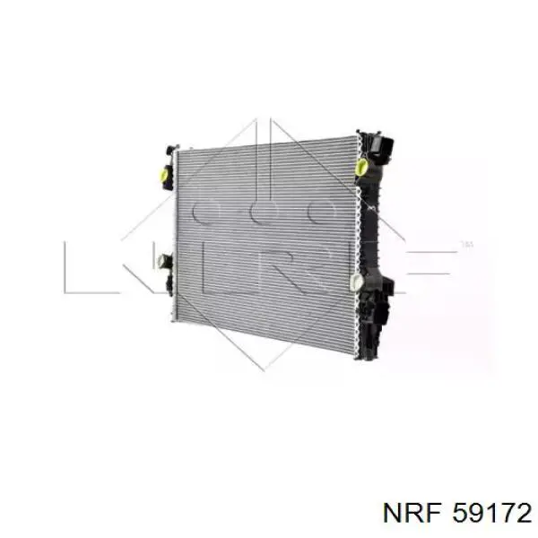 Радиатор охлаждения двигателя FPS FP55A828 цена, от 197.12 USD