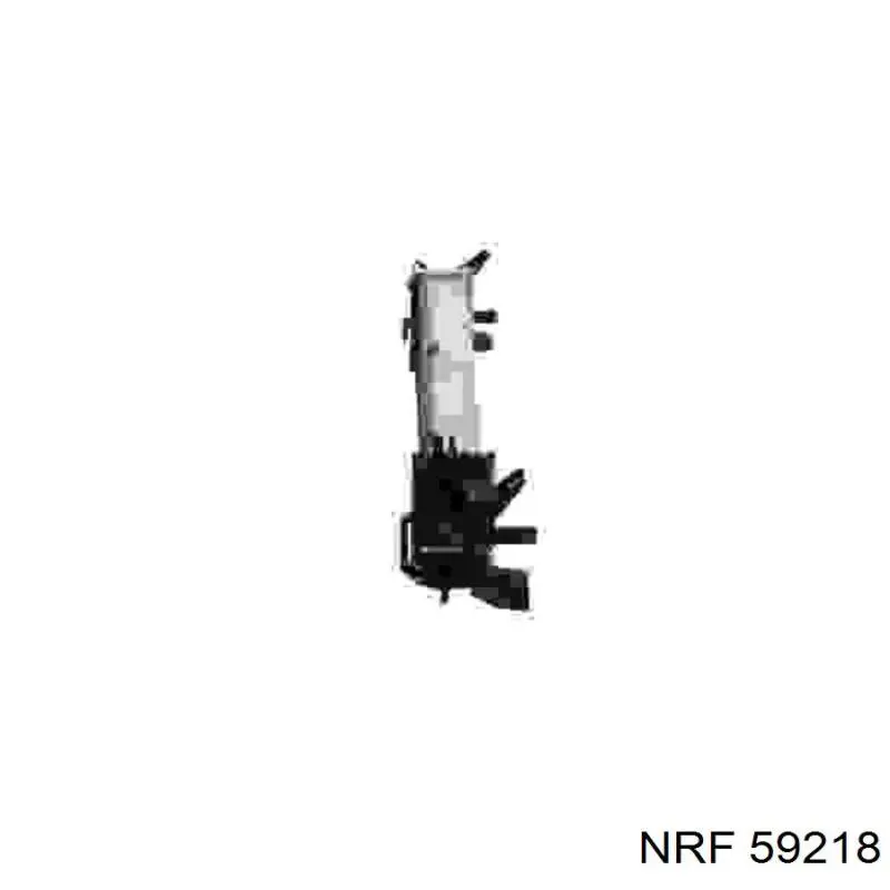 59218 NRF radiador de intercooler