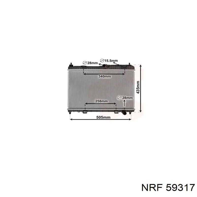 FP28A480 FPS Радиатор основной