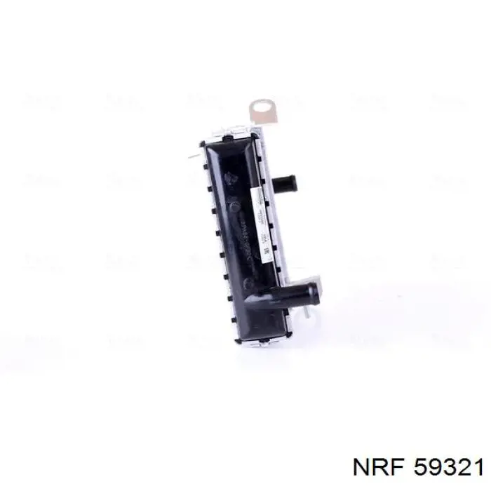 Радиатор охлаждения двигателя, правый NRF 59321