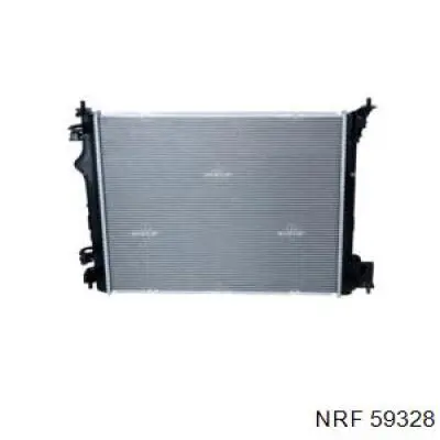 59328 NRF radiador de esfriamento de motor
