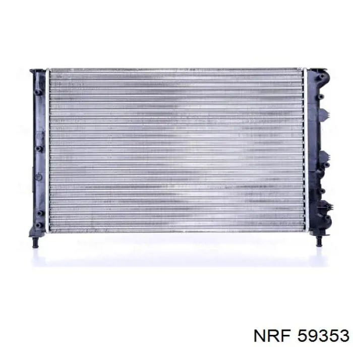 59353 NRF radiador de esfriamento de motor