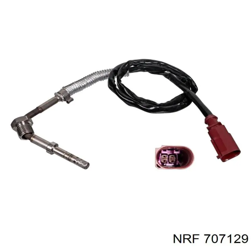 Sensor de temperatura, gas de escape, antes de Filtro hollín/partículas 707129 NRF