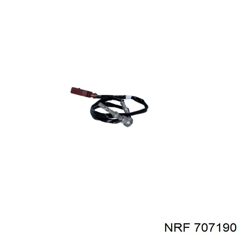 Sensor de temperatura, gas de escape, Filtro hollín/partículas 707190 NRF