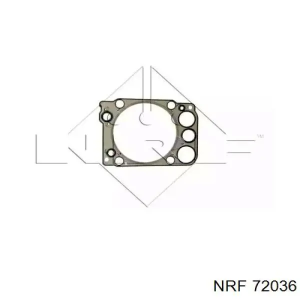 Прокладка головки блока цилиндров (ГБЦ) NRF 72036