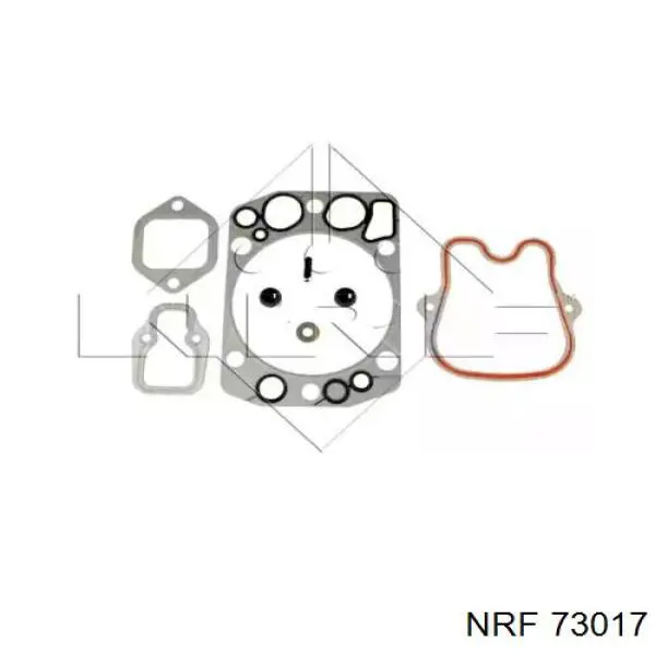 Комплект прокладок двигателя верхний NRF 73017