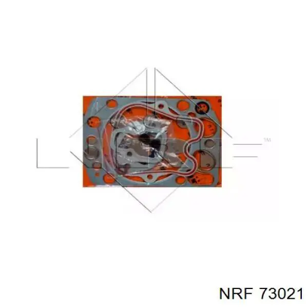 Комплект прокладок двигателя верхний NRF 73021