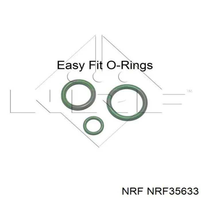 Радиатор кондиционера NRF35633 NRF