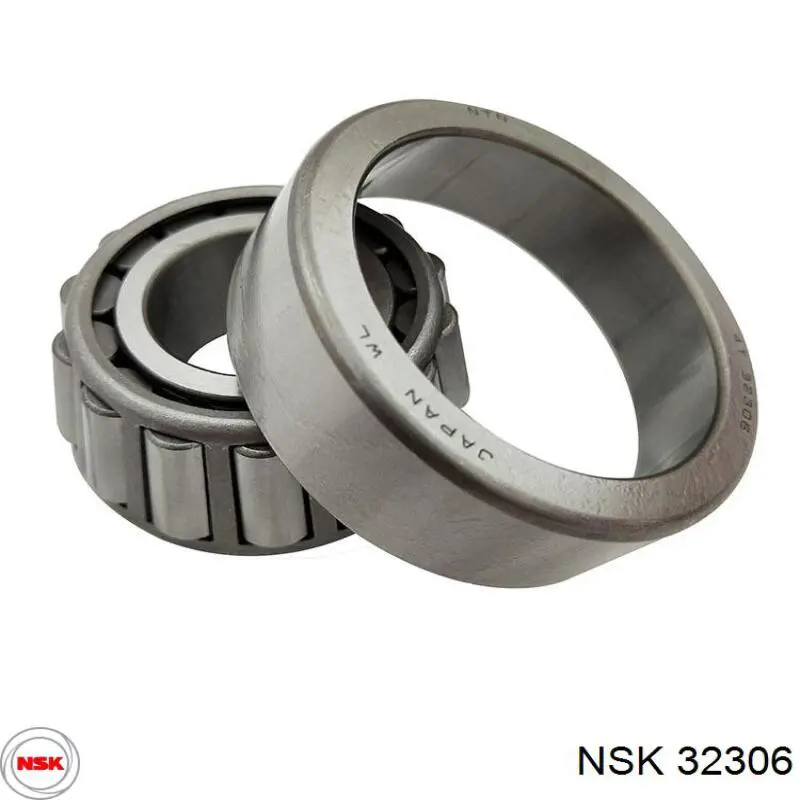 Подшипник ступицы передней наружный 32306 NSK