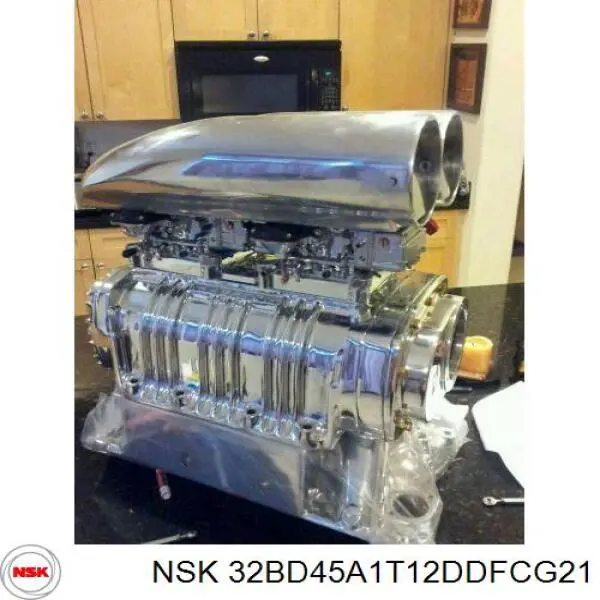 32BD45A1T12DDFCG21 NSK подшипник муфты компрессора кондиционера
