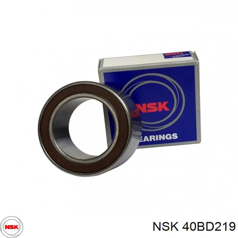 40BD219 NSK подшипник муфты компрессора кондиционера