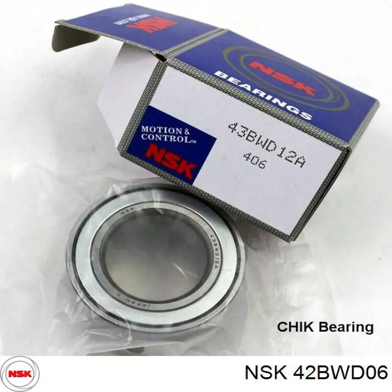 Комплект подшипника ступицы колеса NSK 42BWD06 цена, от 25.34 USD