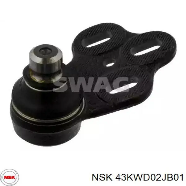 43KWD02JB01 NSK Подшипник ступицы передней