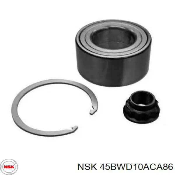 Подшипник ступицы 45BWD10ACA86 NSK