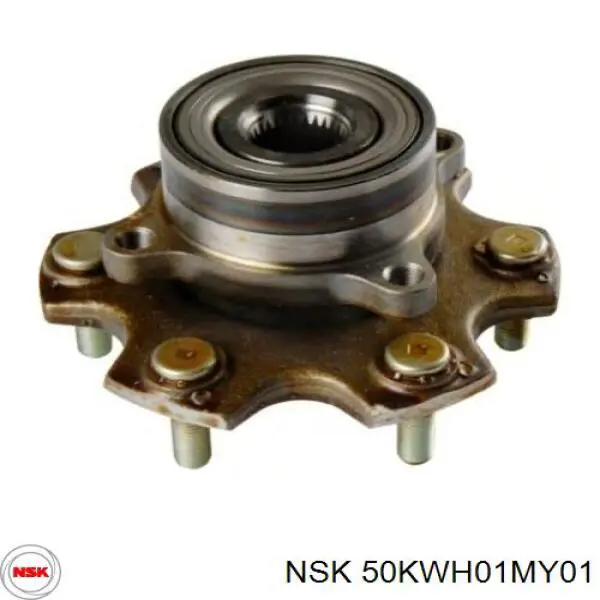 Ступицы передних колес NSK 50KWH01MY01 цена, от 55.34 USD