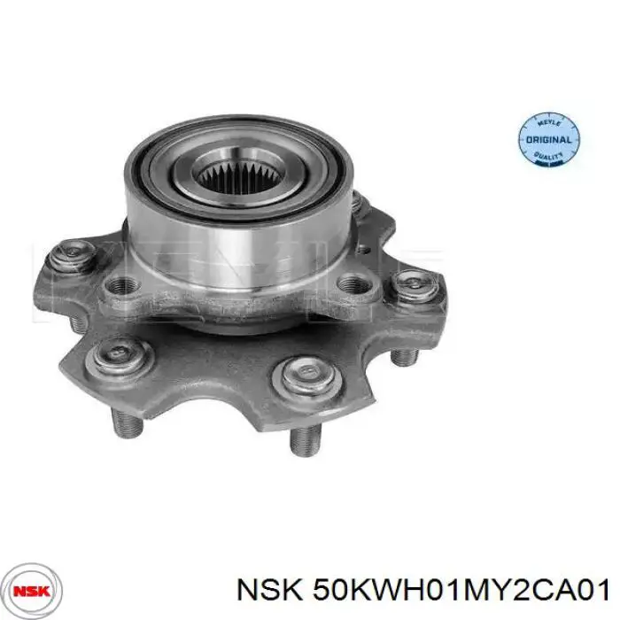Ступицы передних колес NSK 50KWH01MY2CA01 цена, от 58.24 USD