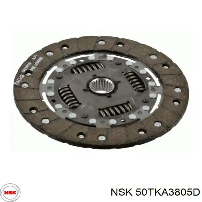 50TKA3805D NSK Подшипник выжимной сцепления