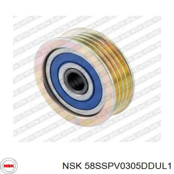 58SSPV0305DDUL1 NSK Ролик натяжителя ремня агрегатов