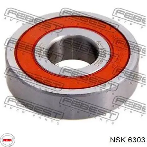 Подшипники на генератор NSK 6303